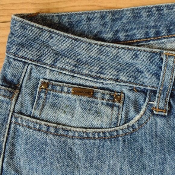 Billabong Distressed Flared Leg 5 Pocket Jeans Size 13 - Picture 7 of 11